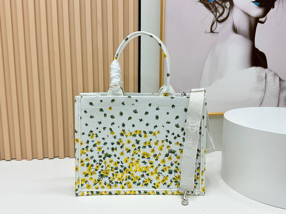 Dior Spring Embroidery Book Tote