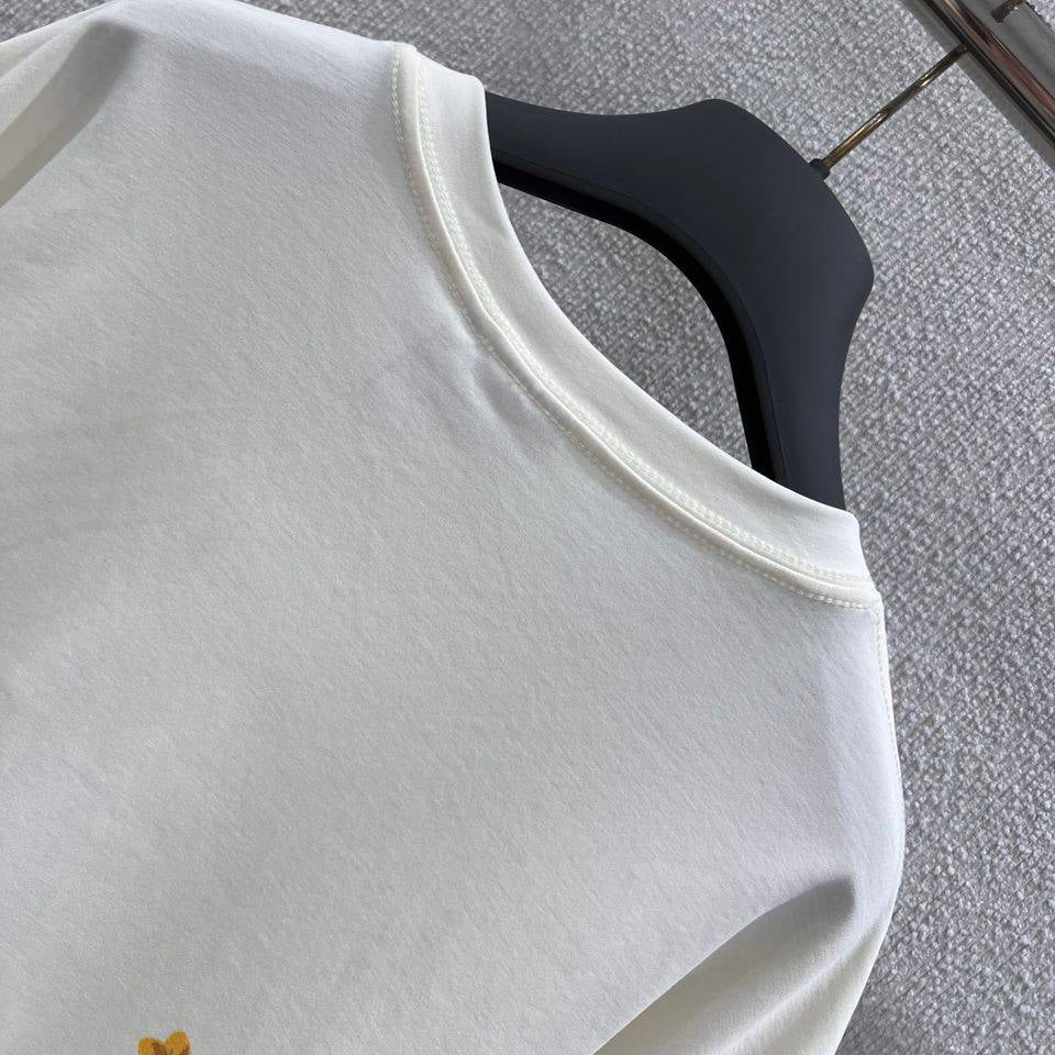 DIOR DAISY FLOWER PRINT TSHIRT
