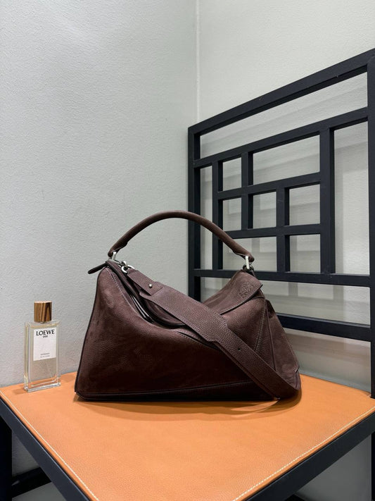 LOEWE Puzzle Bag for Men – Brown
