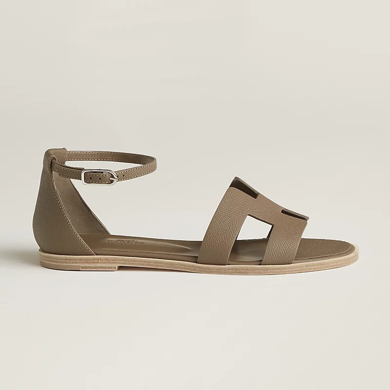 SANTORINI SANDAL ETOUPE - 35