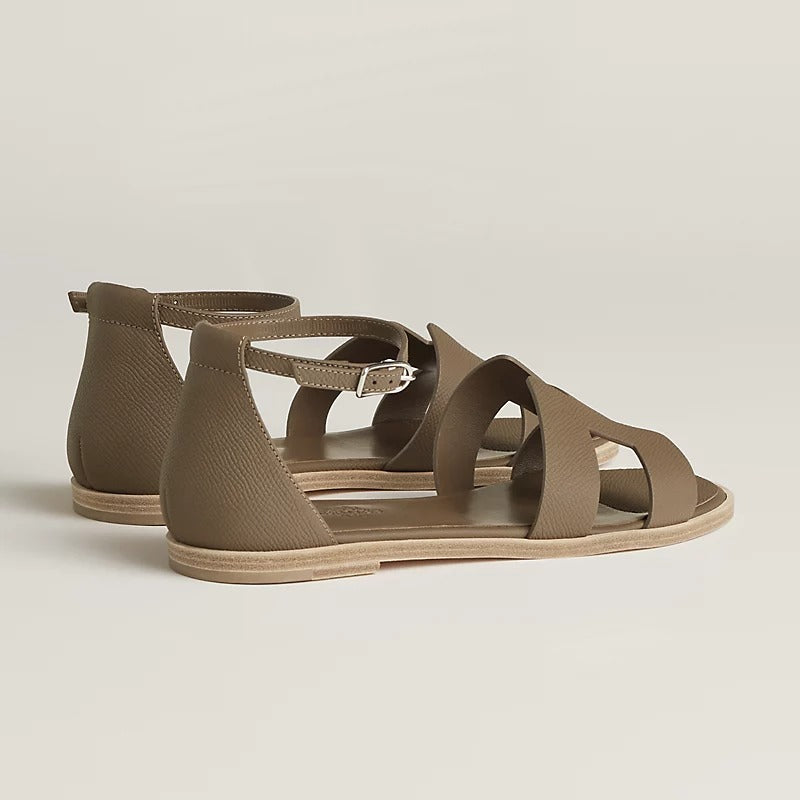 SANTORINI SANDAL ETOUPE - 35
