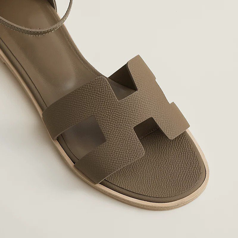 SANTORINI SANDAL ETOUPE - 35