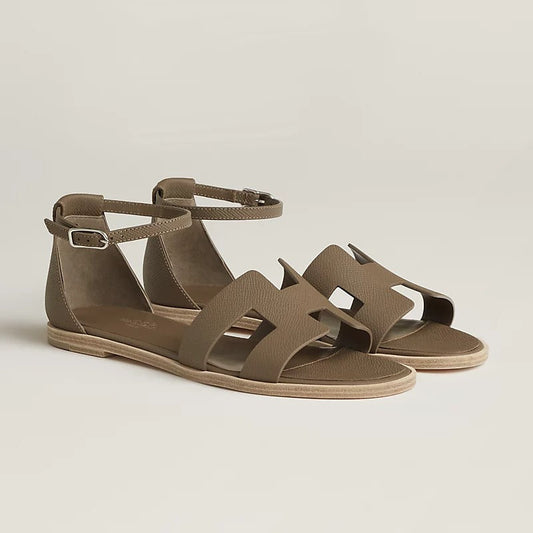 SANTORINI SANDAL ETOUPE - 35