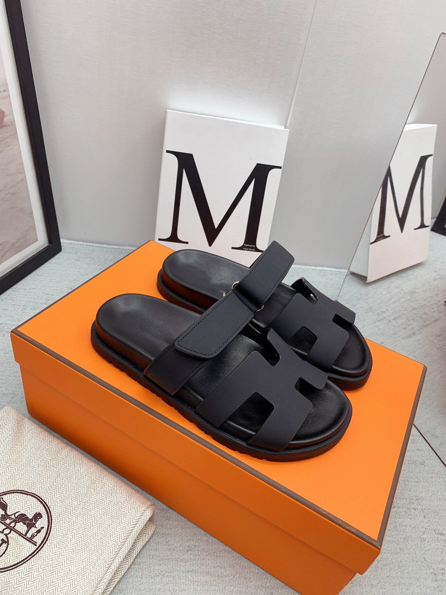 Chypre Sandal Black - 35