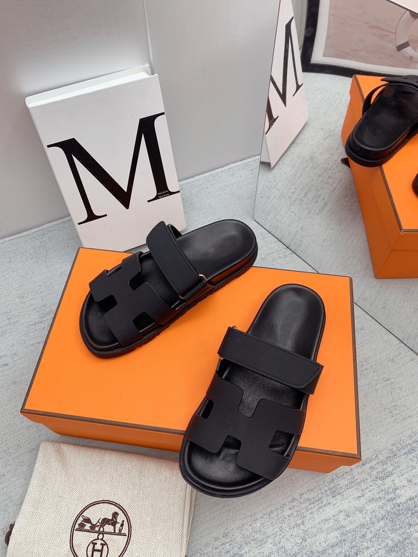 Chypre Sandal Black - 35
