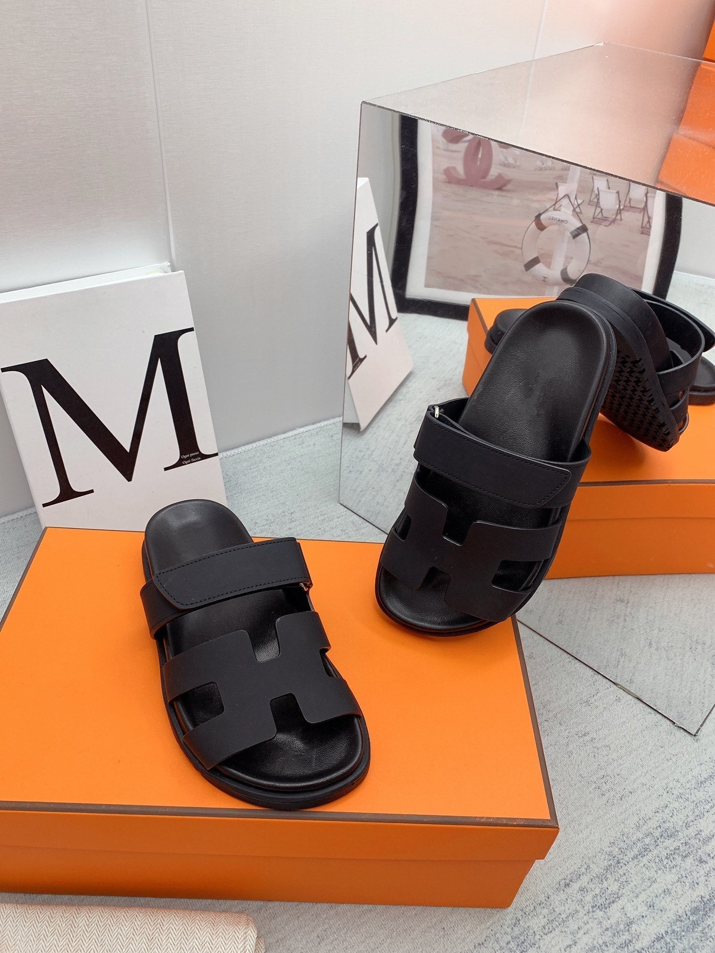 Chypre Sandal Black - 35