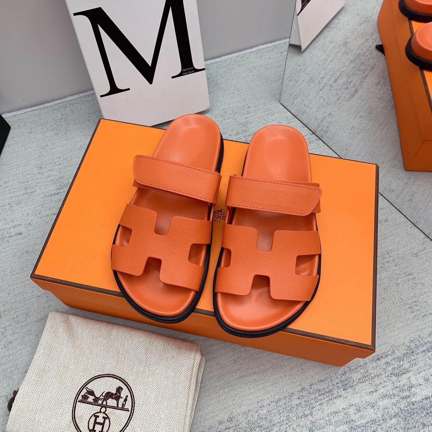 Chypre Sandal Orange - 35