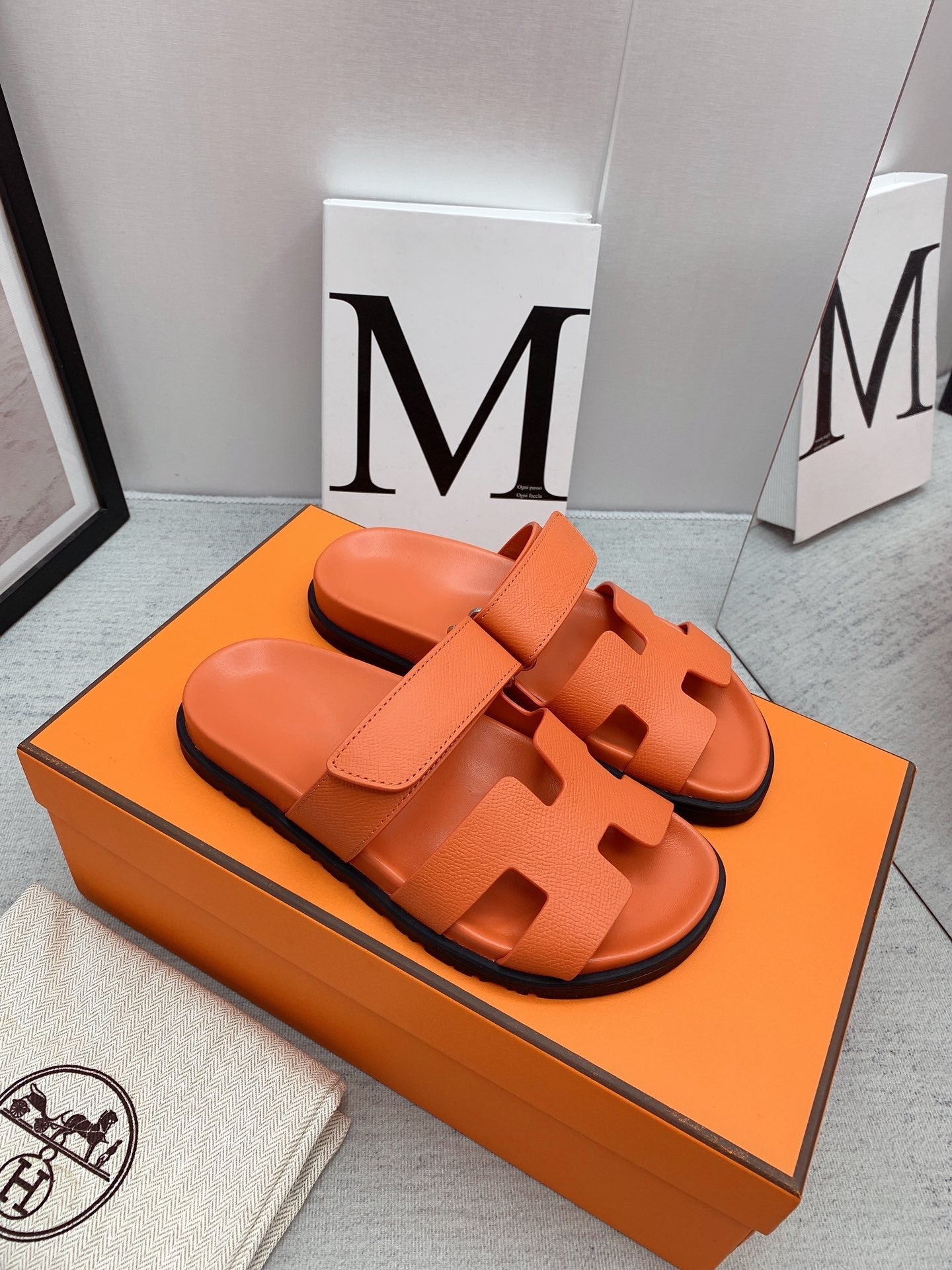 Chypre Sandal Orange - 35