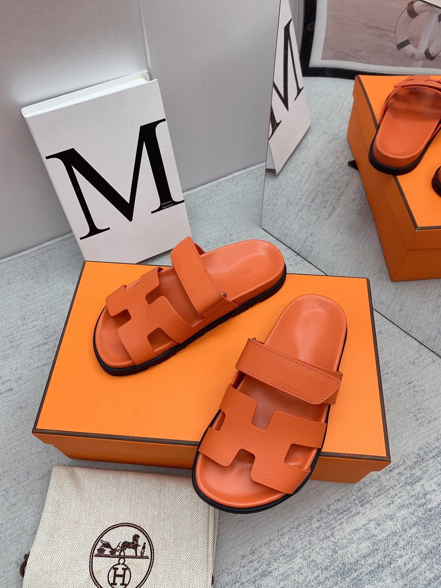 Chypre Sandal Orange - 35