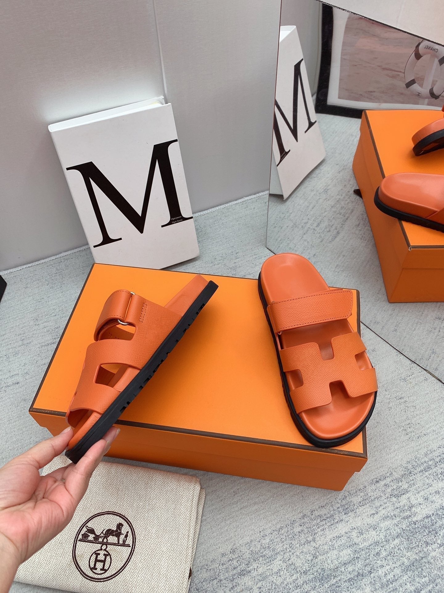 Chypre Sandal Orange - 35