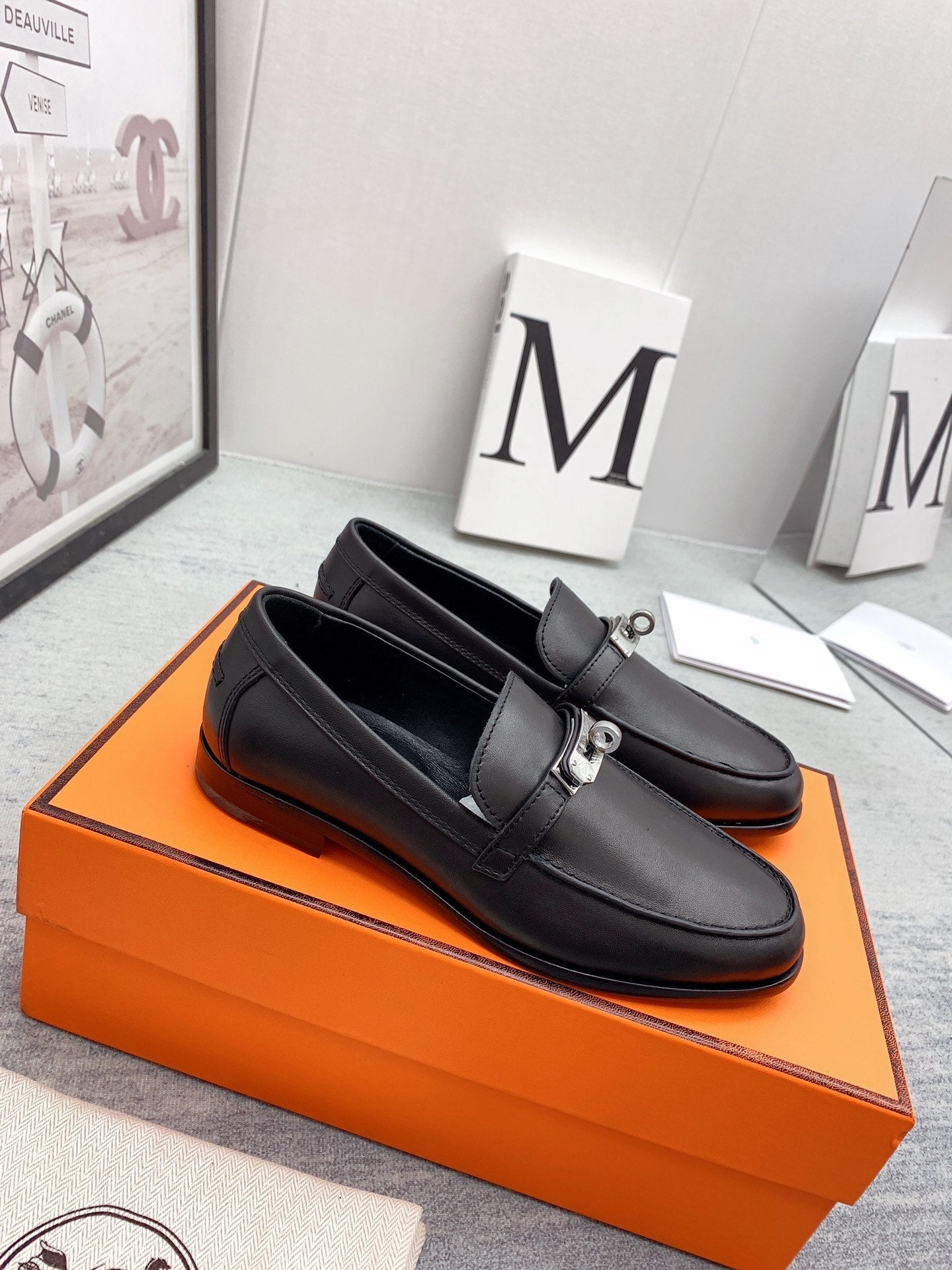 Destin Loafer Black - 35