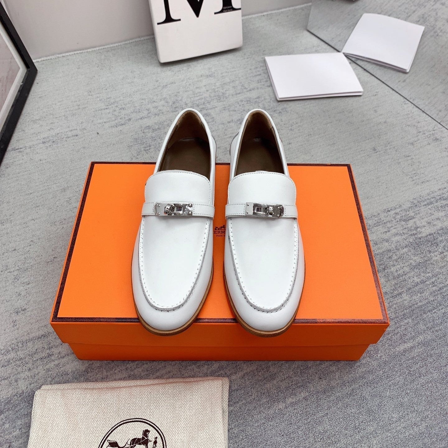 Destin Loafer White - 35