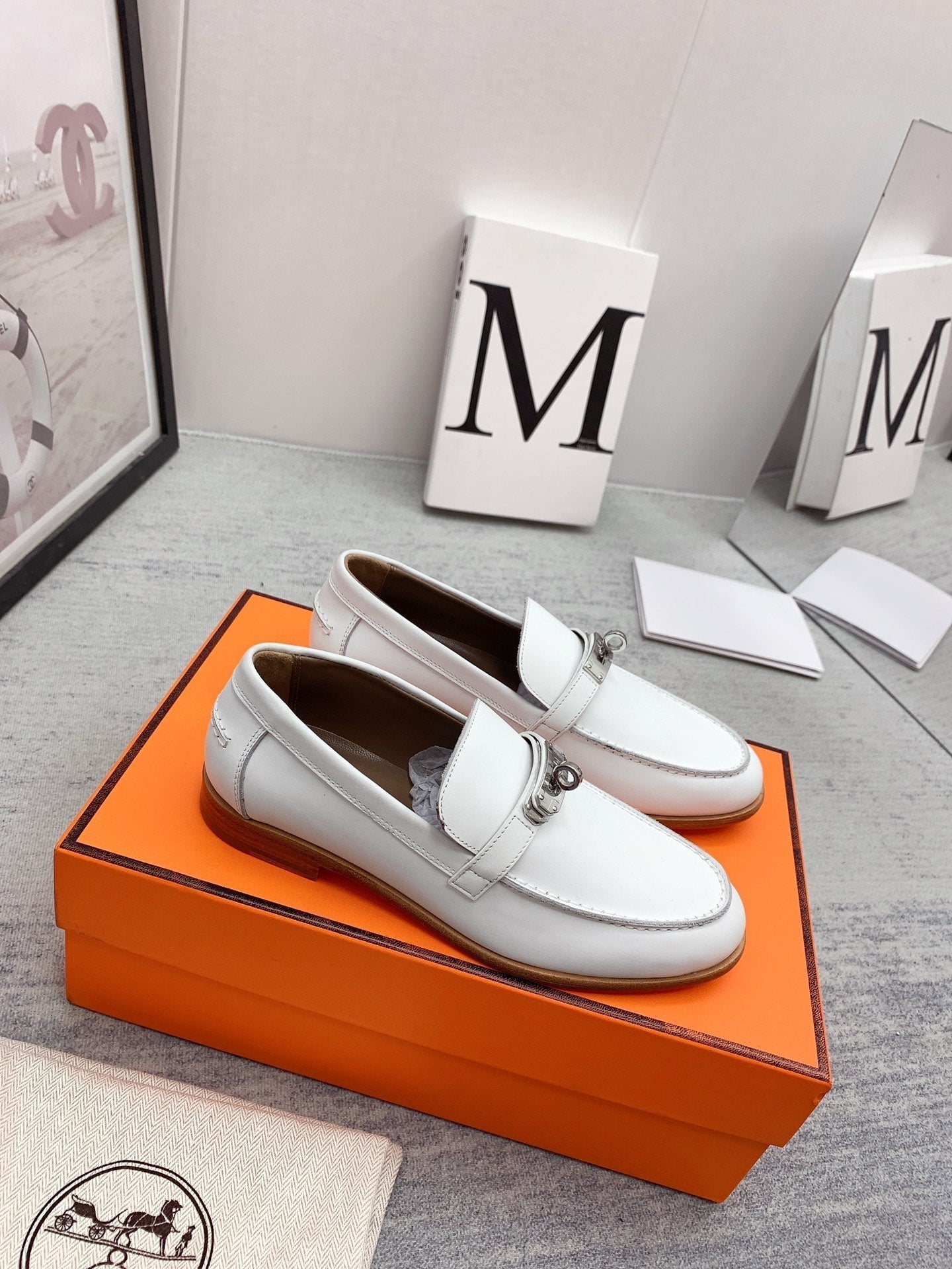 Destin Loafer White - 35