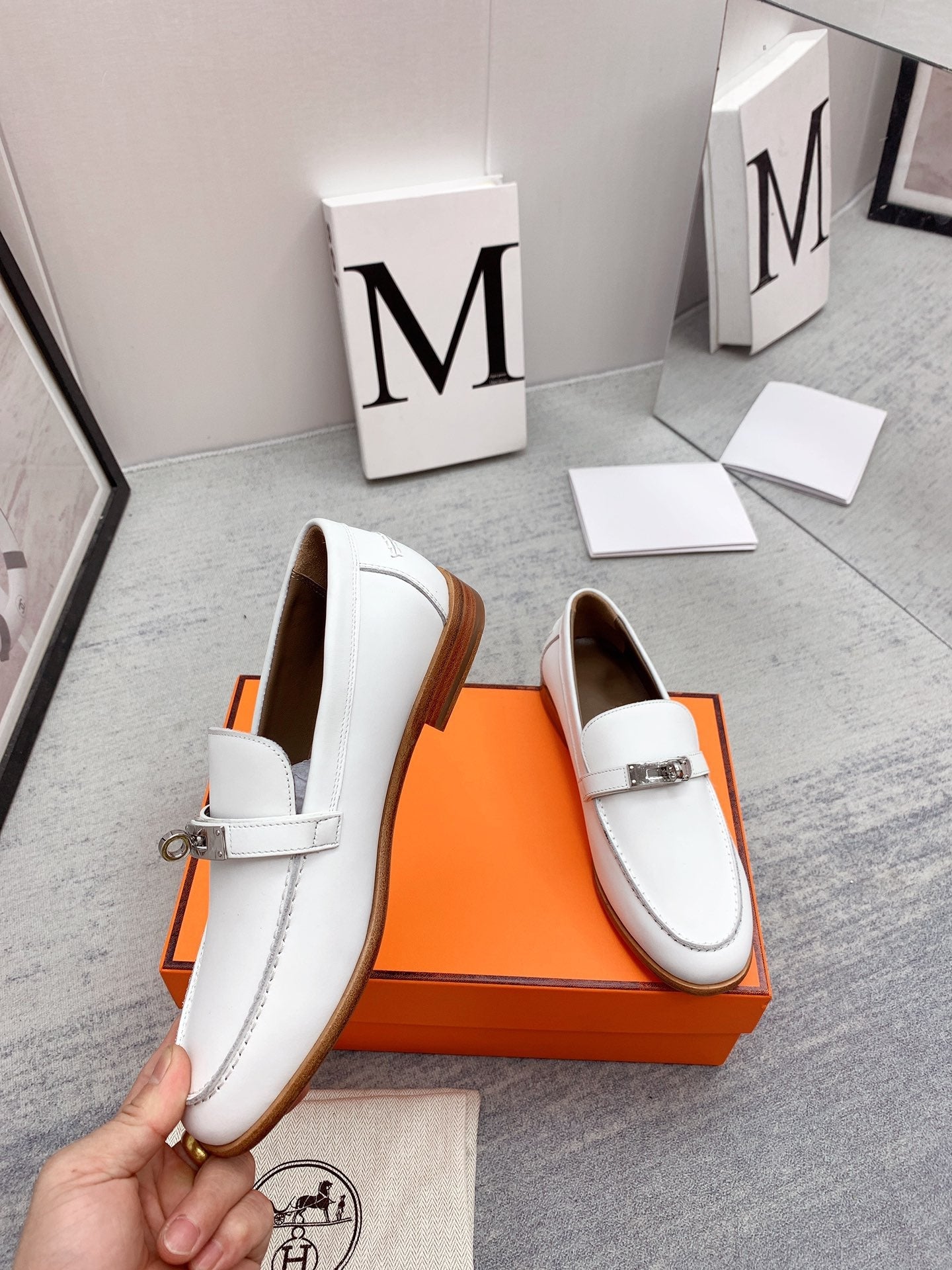Destin Loafer White - 35