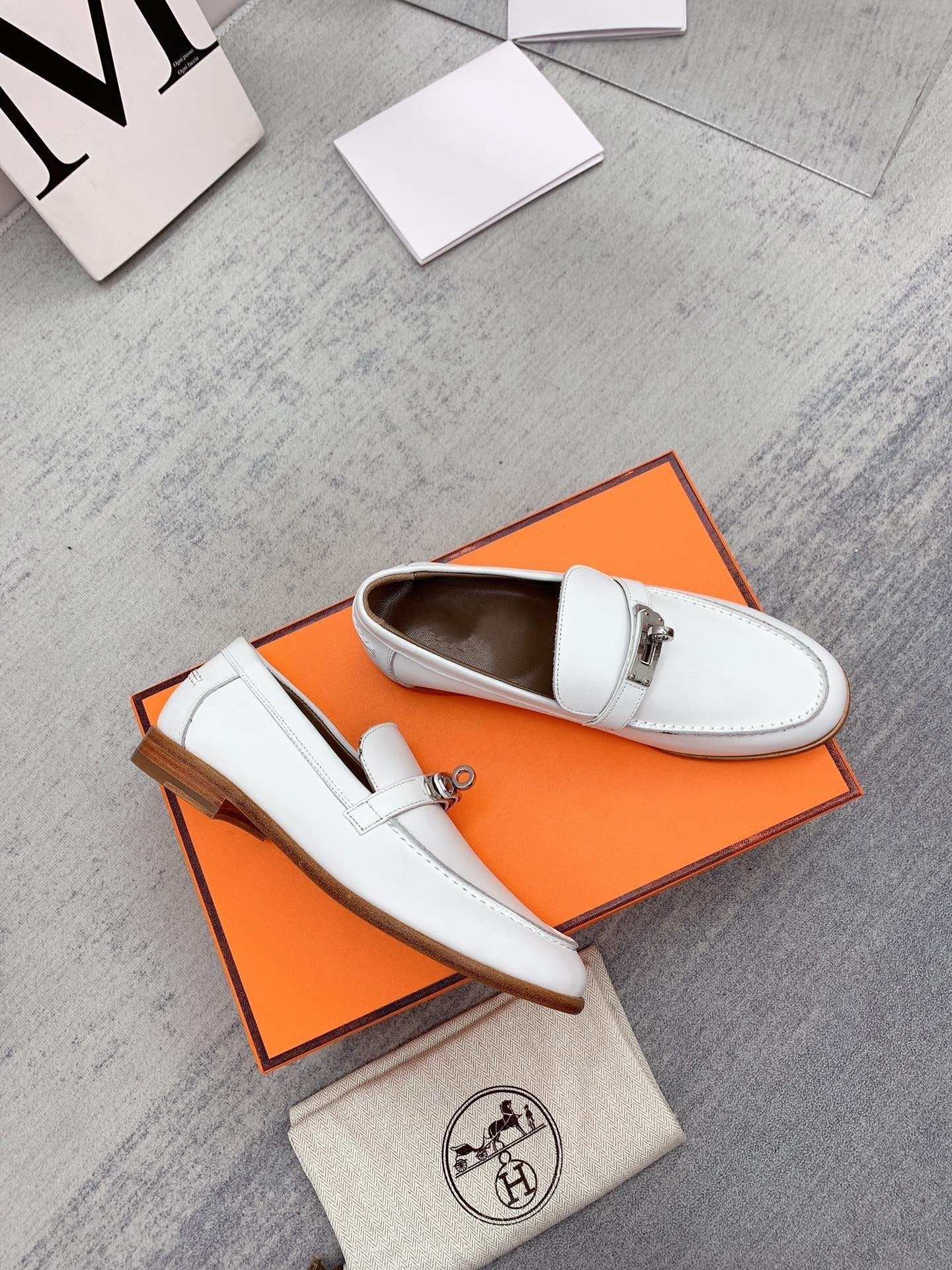 Destin Loafer White - 35