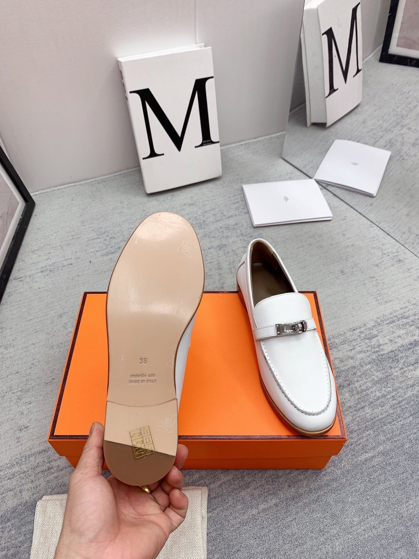 Destin Loafer White - 35