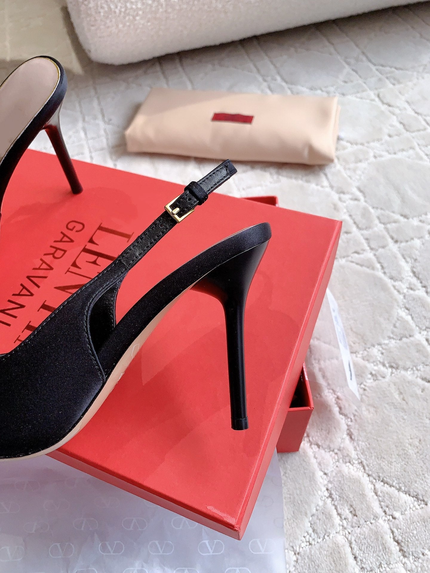 Vlogo Slingback Pump 90MM Black - 35