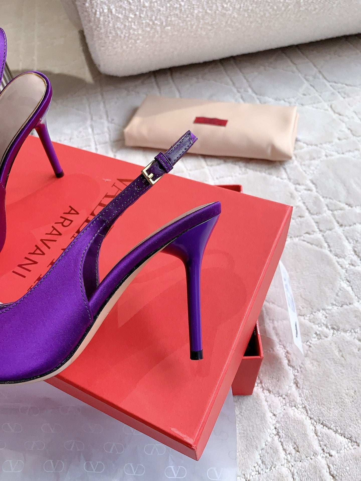 Vlogo Slingback Pump 90MM Purple - 35