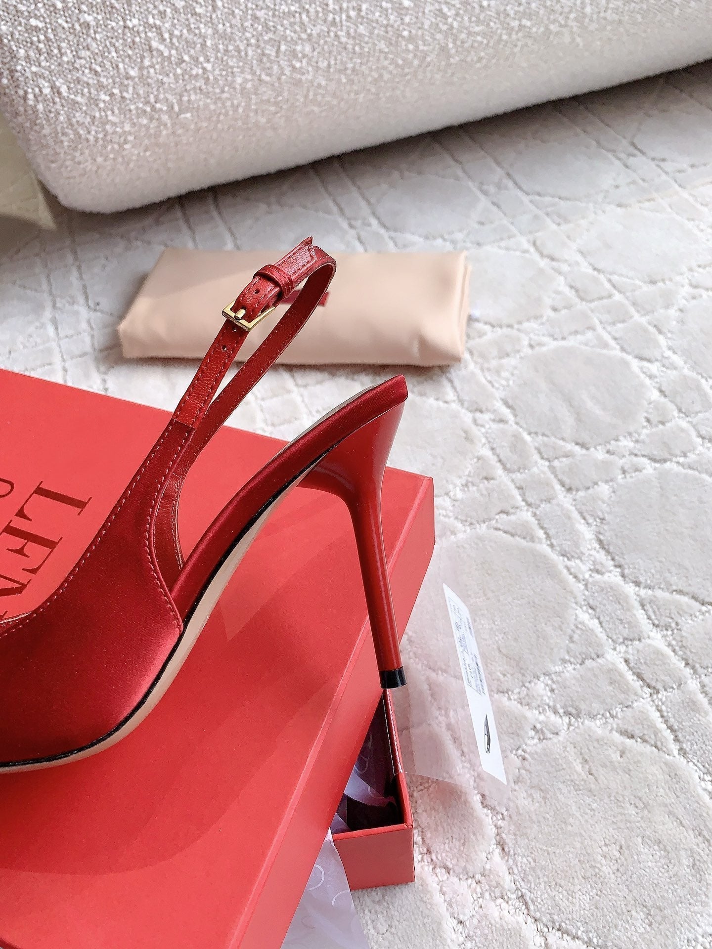 Vlogo Slingback Pump 90MM Red - 35