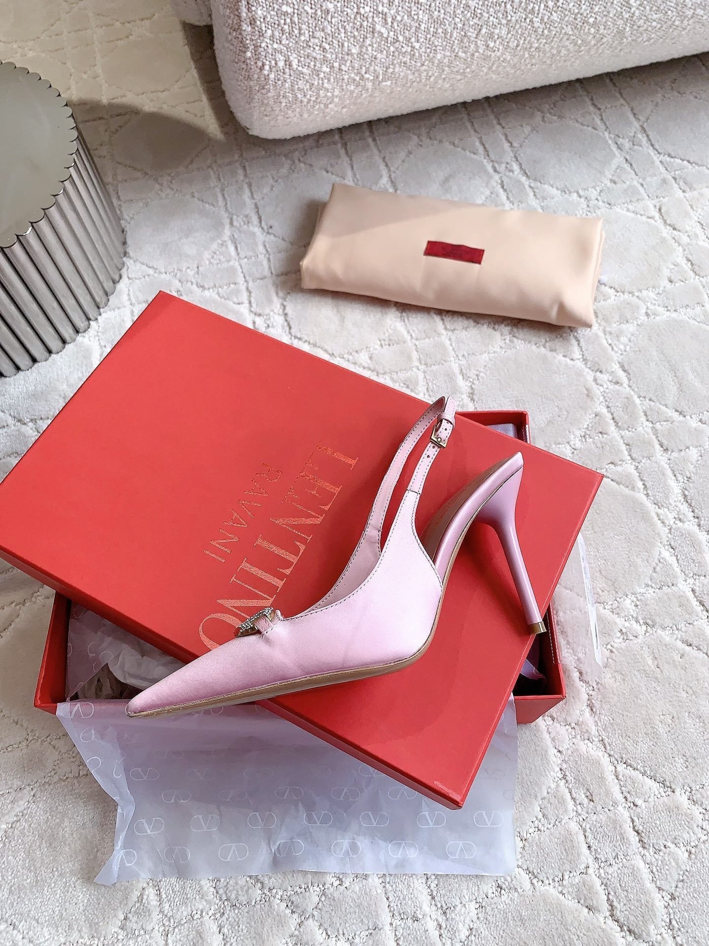 Vlogo Slingback Pump 90MM Pink - 35