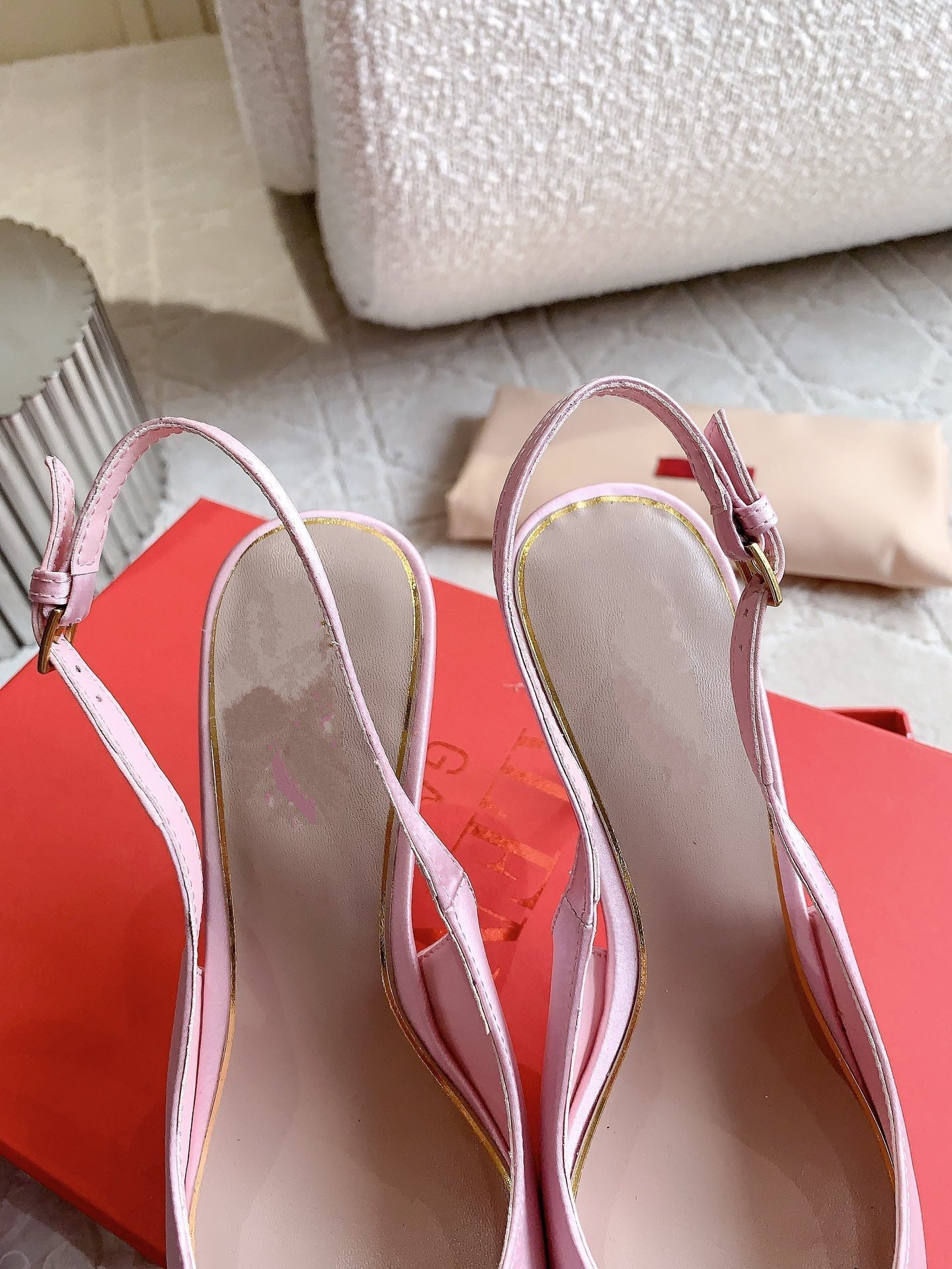 Vlogo Slingback Pump 90MM Pink - 35